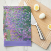 Linge De Cuisine Jardin de l'artiste à Giverny par Claude Monet (Quart Plié)