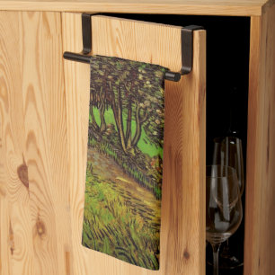 Linge De Cuisine Jardin de l'hôpital Saint-Paul par Vincent van Gog