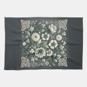 Linge De Cuisine Jardin de nœuds de trèfle chuchoté (Horizontal)
