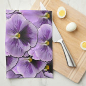 Linge De Cuisine Jardin de Pansy (Quart Plié)