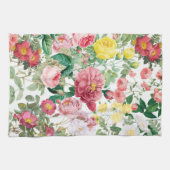 Linge De Cuisine Jardin de printemps Vintage Rose (Horizontal)