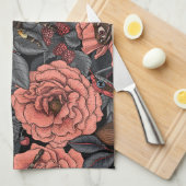 Linge De Cuisine Jardin de rêve (Quart Plié)