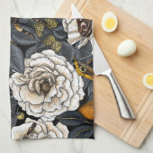 Linge De Cuisine Jardin de rêve 4 (Quart Plié)