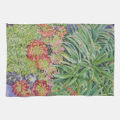 Linge De Cuisine Jardin de succulentes (Horizontal)