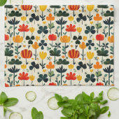 Linge De Cuisine Jardin de Trèfle Folklorique (Plié)
