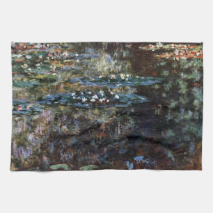 Linge De Cuisine Jardin d'eau à Giverny, France par Claude Monet