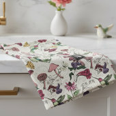Linge De Cuisine Jardin des colibris floraux Motif Jaune