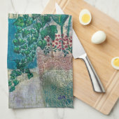 Linge De Cuisine Jardin des fleurs (Quart Plié)