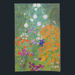 Linge De Cuisine Jardin des fleurs par Gustav Klimt<br><div class="desc">S'il vous plaît visitez mon magasin pour un design plus intéressant et plus de choix de couleurs.
=> zazzle.com/colorfulworld*</div>