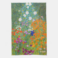 Jardin des fleurs par Gustav Klimt