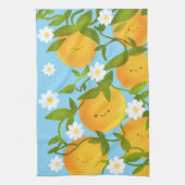 Linge De Cuisine Jardin des Oranges d'été (Vertical)
