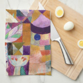 Linge De Cuisine Jardin du château, Paul Klee (Quart Plié)