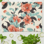 Linge De Cuisine Jardin du corail (Plié)