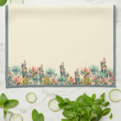 Linge De Cuisine Jardin du désert Succulents Cactus Agave (Plié)