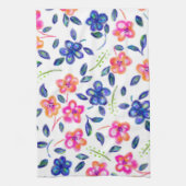 Linge De Cuisine Jardin fleuri (Vertical)