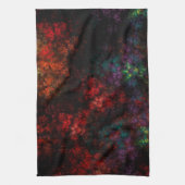 Linge De Cuisine Jardin foncé fractal (Vertical)