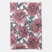 Linge De Cuisine Jardin rose (Vertical)