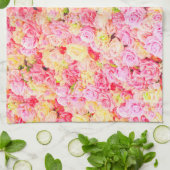 Linge De Cuisine Jardin rose (Plié)