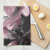 Linge De Cuisine Jardin rose rose (Quart Plié)