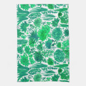 Linge De Cuisine Jardin succulent (Vertical)