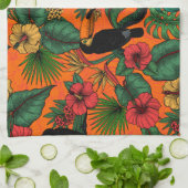 Linge De Cuisine Jardin toucan (Plié)