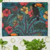Linge De Cuisine Jardin toucan (Plié)