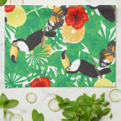 Linge De Cuisine Jardin tropical (Plié)