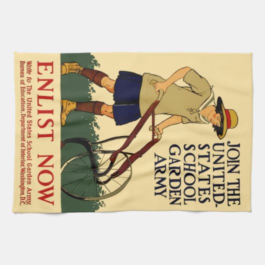 Linge De Cuisine Jardin Victory (Horizontal)