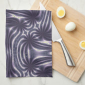 Linge De Cuisine Jardin Violet (Quart Plié)