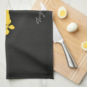 Linge De Cuisine Jaune (Quart Plié)