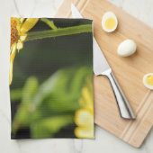 Linge De Cuisine Jaune (Quart Plié)