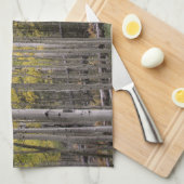 Linge De Cuisine Jaune d'Aspen (Quart Plié)