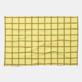 Linge De Cuisine Jaune Doré (Horizontal)