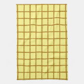 Linge De Cuisine Jaune Doré (Vertical)