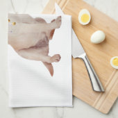 Linge De Cuisine Jaune Labrador Retriever Party (Quart Plié)