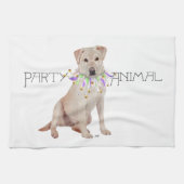 Linge De Cuisine Jaune Labrador Retriever Party (Horizontal)