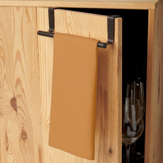 Linge De Cuisine Jaune ocre (Pliage en tiers)