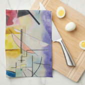 Linge De Cuisine Jaune, Rouge, Bleu par Wassily Kandinsky (Quart Plié)