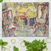 Linge De Cuisine Jaune, violoncelle (Plié)