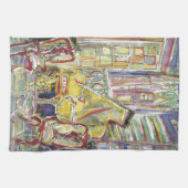 Linge De Cuisine Jaune, violoncelle (Horizontal)