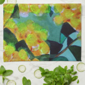 Linge De Cuisine Jaune Wattle (Plié)