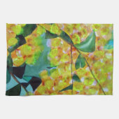 Linge De Cuisine Jaune Wattle (Horizontal)