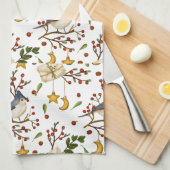 Linge De Cuisine Jay Bleu, Cookies, Baies Rouges, Présentations, Hi (Quart Plié)