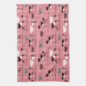 Linge De Cuisine Jazz moderne - Rose e3868f (Vertical)