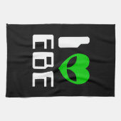 Linge De Cuisine Je Alien Heart EBE (Horizontal)