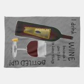 Linge De Cuisine Je Bois Du Vin ... (Horizontal)