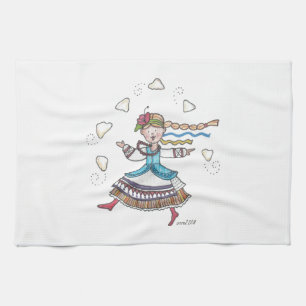 Linge De Cuisine Je danse pour Perogies, Pierogies, Ukrainien