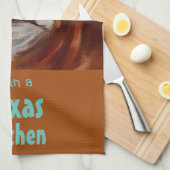 Linge De Cuisine "Je dirige une cuisine du Texas" (Quart Plié)