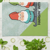 Linge De Cuisine Je M'Accroche Avec Mes Gnomies Homies (Plié)