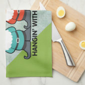 Linge De Cuisine Je M'Accroche Avec Mes Gnomies Homies (Quart Plié)